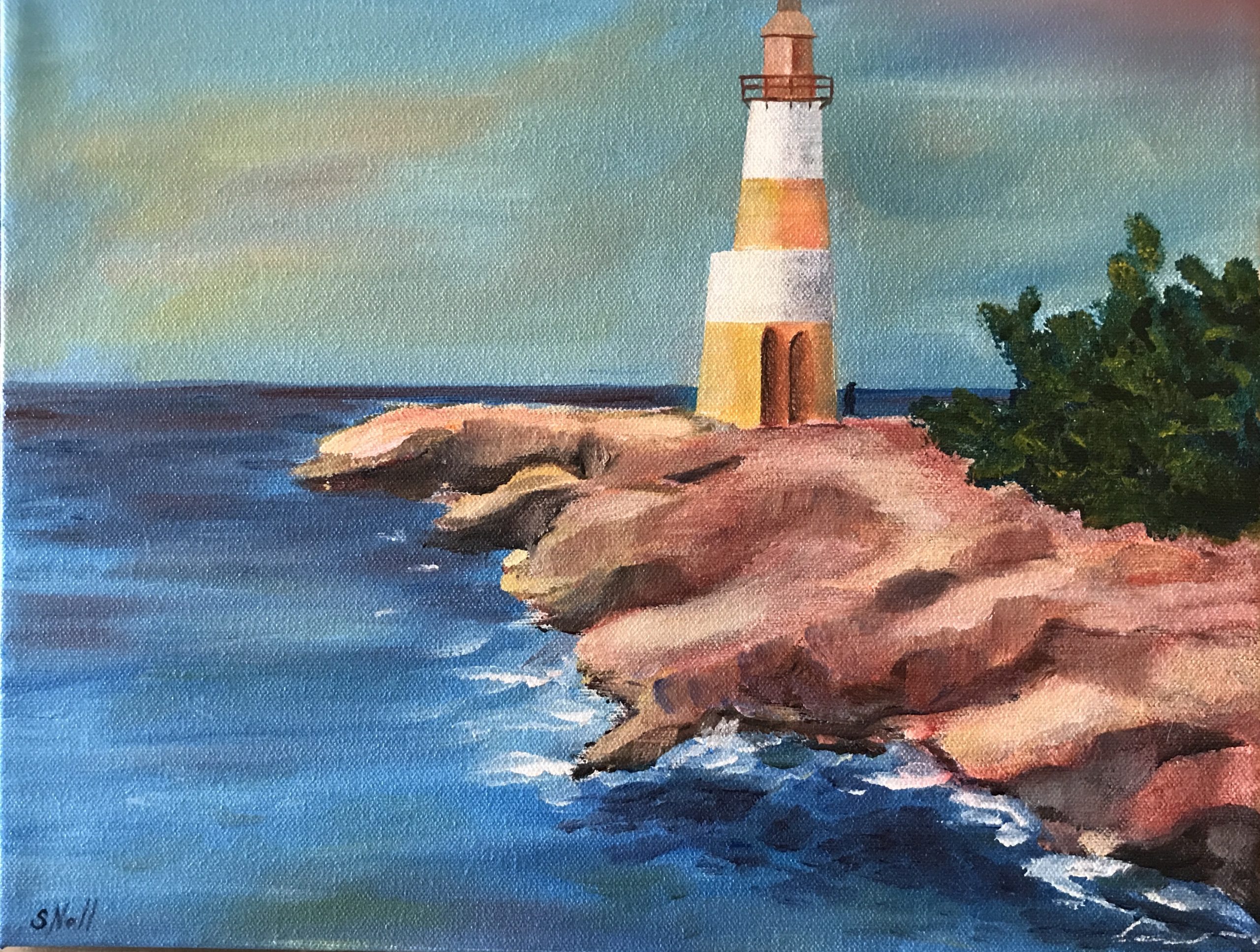Folly Point Lighthouse in Port Antonio Jamaica