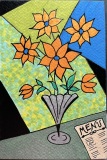 20-Silver-Vase-with-Orange-Flowers-and-Menu-4x6