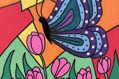 Butterfly-with-Stained-Glass-and-Pink-Tulips